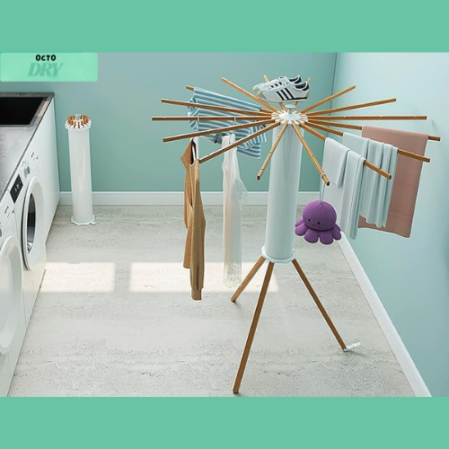 OctoDry - Cylinder Octopus Tripod Drying Rack