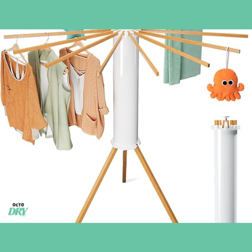 OctoDry - Cylinder Octopus Tripod Drying Rack